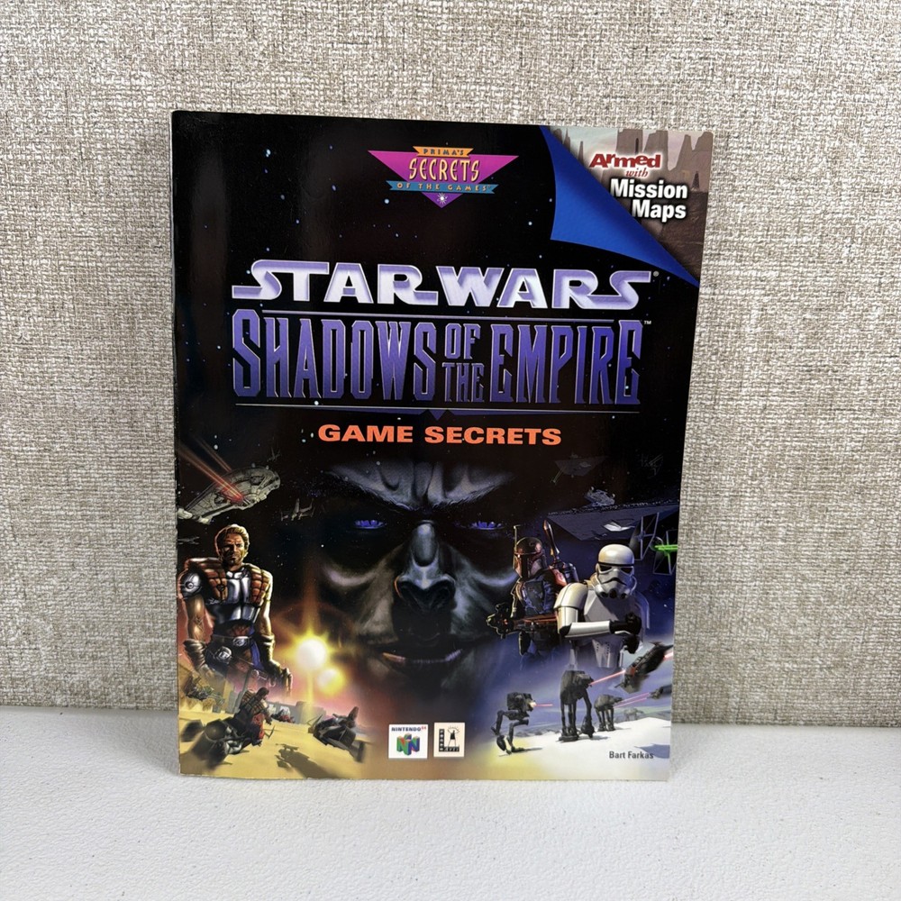 Star Wars Shadows of the Empire Game Secrets Strategy Guide N64 Nintendo