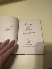 FIRST EDITION VINTAGE FRANNY AND ZOOEY J.D. SALINGER COLLECTIBLE RARE BOOK L7