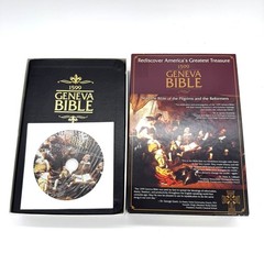 1599 Geneva Bible by Marshall Foster 2006 Bonded Leather EXCELLENT w/Disc