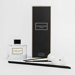 Reed Diffuser Set 6.7Oz (200Ml) Clean Cotton Scented Diffuser with Sticks Home F