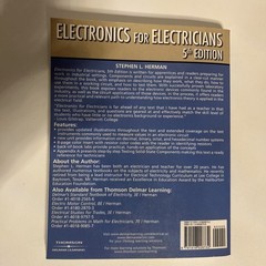 Electronics For Electricians 5th Edition Stephen L Herman