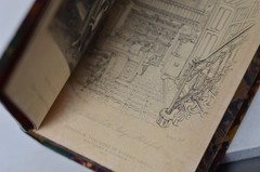 Antique Leather Bound Memoirs of Sir Walter Scott by J G Lockhart 1839 – Vol 7