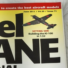 Model Airplane International Vol 1 #71 Jun 2011 Model Hobbyist Pre-Owned VG