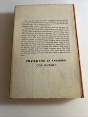 Rare 📕 PRAYER FOR AN ASSASSIN (1st Ed) by SENTJURC, Igor 2922