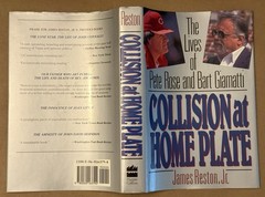 The Lives Of Pete Rose & Bart Giamatti James Reston Jr. Signed Inscribed Book