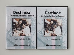 Destinos: An Introduction to Spanish Part 1 & 2 Language Education Episodes 1-52