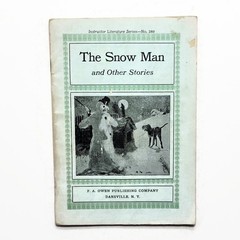 Antique 1910s The Snow Man And Other Stories: Little Match Girl, Little Thumb…