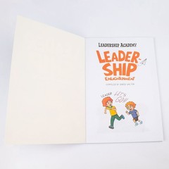 LEADER SHIP ENLIGHTENMENT Comic Book Kids Communication Leadership English