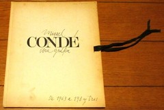1984 Miguel Conde Obra Grafica Hardcover Art Book Spanish Edition 83 pages