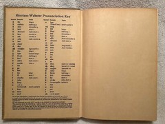 Vtg. Book Webster’s New Collegiate Dictionary 1959 Merriam-Webster 1,174 Pages