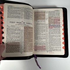 1928 The Marked Holy Bible Self Pronouncing Winston International Leather Gilt