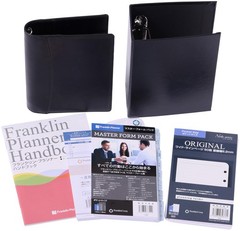 Franklin Planner Master Form Binder Kit, Pocket Size, 15Mm, Black, 86740_