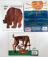 Eric Carle 8 HC Book Lot Very Hungry Caterpillar & Brown Bear What Do You See