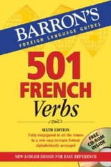 501 French Verbs: with CD-ROM (Barron’s Foreign Language Guides) – GOOD