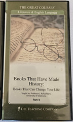 The Great Courses Lit & English Language Books That Have Made History 3 Parts.
