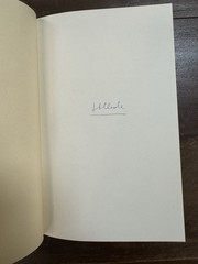 In The Midst Of Winter By Isabel Allende SIGNED 1st Edition w/ DJ