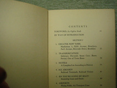 All About New York: An Intimate Guide 1st Edition 1931 R James Ogden Nash