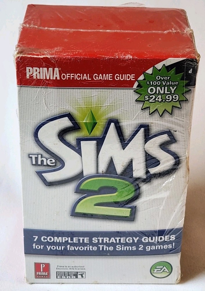 SIMS 2 BY Prima Games Guides plus 7 Complete Strategy Guides New..Rare Set SIMS