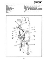 YAMAHA YFZ350 Banshee ATV Service Manual – METAL WIRE BINDING – RUGGED COVERS