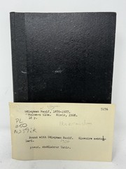 1906/1908 Süleyman Nazif Two Ottoman Turkish Works Bound Cairo Exile Press