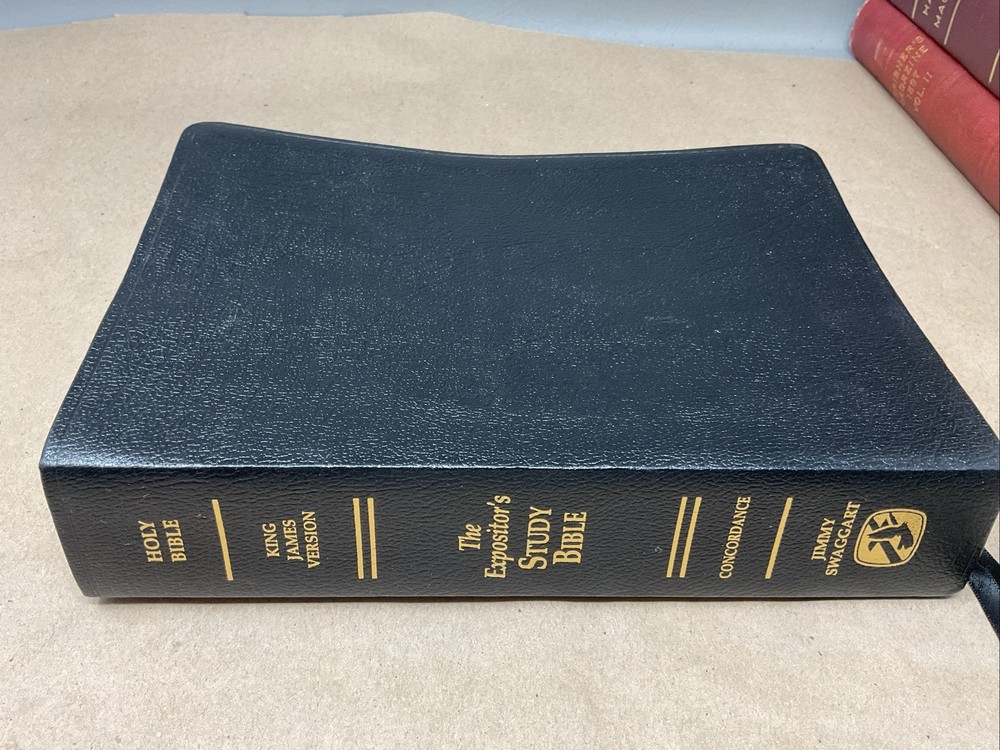 The Expositor’s Study Bible KJV Jimmy Swaggart 2005 Black Leather Concordance
