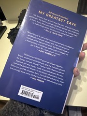 2022 FIRST EDITION SIGNED BRIANA SCURRY MY GREATEST SAVE COLLECTIBLE BOOK S3