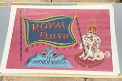 MR DERRICK HARRIS 1919-1960, Royal Flush, Simon Brett Fleece Press Limited Ed