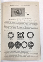 Antique 1910s Moore, Hubbell & Co. Catalogue of Lantern Slides, Accessories