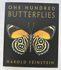 One Hundred Butterflies Hardcover Book by Harold Feinstein Dust Cover Color Pics