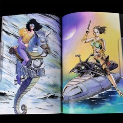 COBRA GIRLS – Buichi Terasawa Illustration Art Book 1988 Space Adventure Cobra