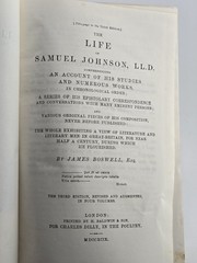 Vol 1 Boswell’s Life of Johnson in 2 Volumes- Oxford University Press 1927 J87
