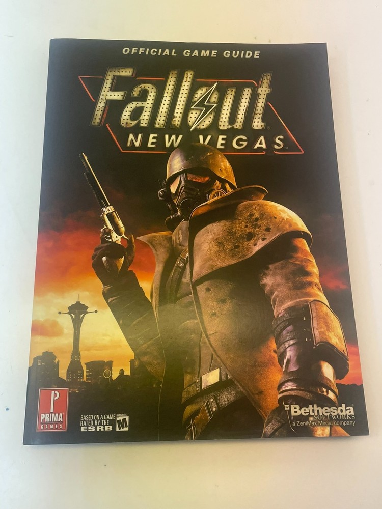 r03–Fallout: New Vegas PRIMA Official Game Guide book Map
