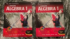 Holt McDougal Larson Algebra 1 Common Core Edition Hardcover Textbook
