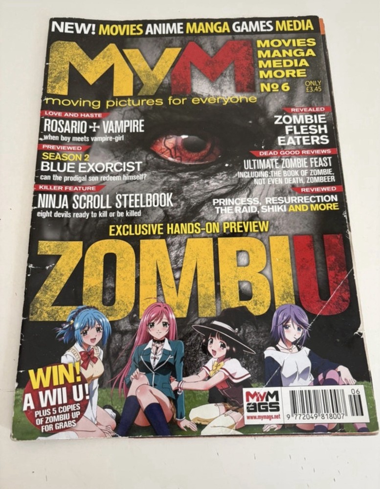 MYM Movies Anime Manga Games Magazine Issue 6