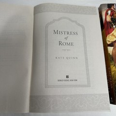 Kate Quinn Rome Historical Lot 3 Paperback Novels Mistress Empress Borgias Books
