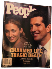 Lot of 10 John F. Kennedy Jr. Magazines 1999 People, Newsweek, Shout Out JFK Jr.