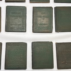Lot of 28 Little Leather Library Books Green 1920’s Antique Vintage