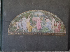 Original  Mural Paintings of the Library of Congress 1902 Hardcover