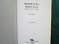 Swords of the British Army: Regulation Patterns 1788-1914 – Brian Robson