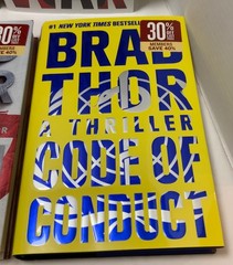 Brad Thor Scot Harvath Thriller Novels Hardcover Books Lot of 7