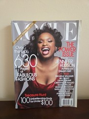 2007 VOGUE Magazine Jennifer Hudson Cover 637 Pages March 2007 Fashion Power