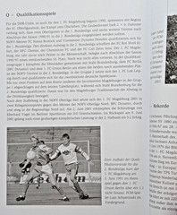 RAR Buch 1.FC Magdeburg Blau-Weißes Lexikon 2005 40 Jahre FCM DDR Fußball EC 74