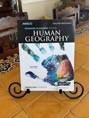 Amsco Advanced Placement Human Geography TEACHER Resource NEW