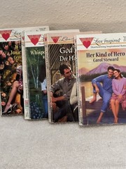 Steeple Hill Love Inspired Series Lot 4 Paperback Books