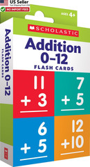 Flash Cards: Addition 0 – 12 Medium