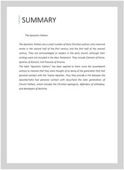Apostolic Fathers, Paperback by Shaver, Derek A., Brand New, Free shipping in…