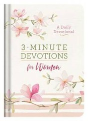 3-Minute Devotions for Women: A Daily Devotional – Hardcover – GOOD