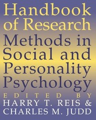HANDBOOK OF RESEARCH METHODS IN SOCIAL AND PERSONALITY By Harry T. Reis VG