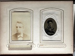 1860s-1910s Pittsburgh & Western PA photo album Aiken Noble families et al