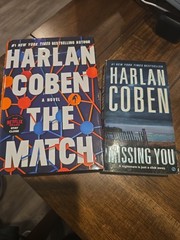 Harlan Coben 2 Book Lot The Match HC First Edition & Missing You PB Thriller Mys